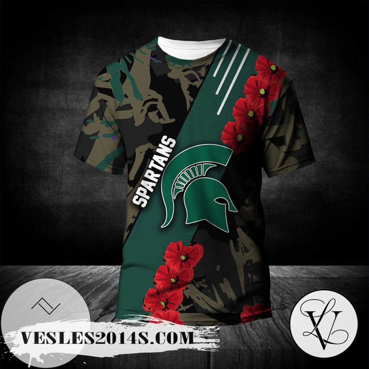 Michigan-State-Spartans-All-Over-Print-T-shirt-Sport-Style-Keep-Go-on-–-NCAA-1