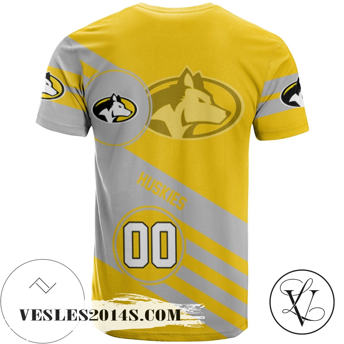 Michigan-Tech-Huskies-All-Over-Print-T-shirt-Sport-Style-Logo-–-NCAA-1