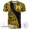 Michigan Wolverines All Over Print T-shirt Polynesian – NCAA
