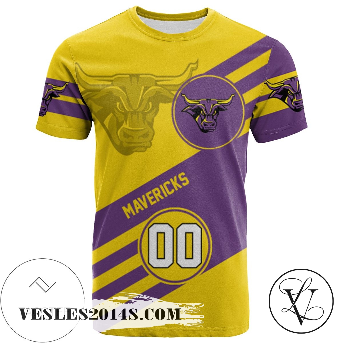 Minnesota State Mavericks All Over Print T-shirt Sport Style Logo – NCAA Minnesota State Mavericks All Over Print T-shirt Sport Style Logo – NCAA