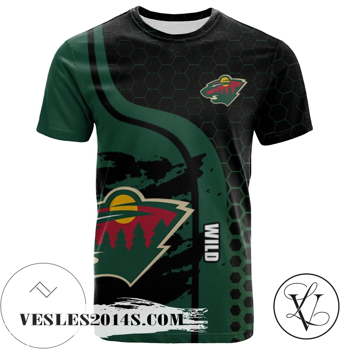 Minnesota Wild All Over Print T-shirt My Team Sport Style – NHL Minnesota Wild All Over Print T-shirt My Team Sport Style – NHL
