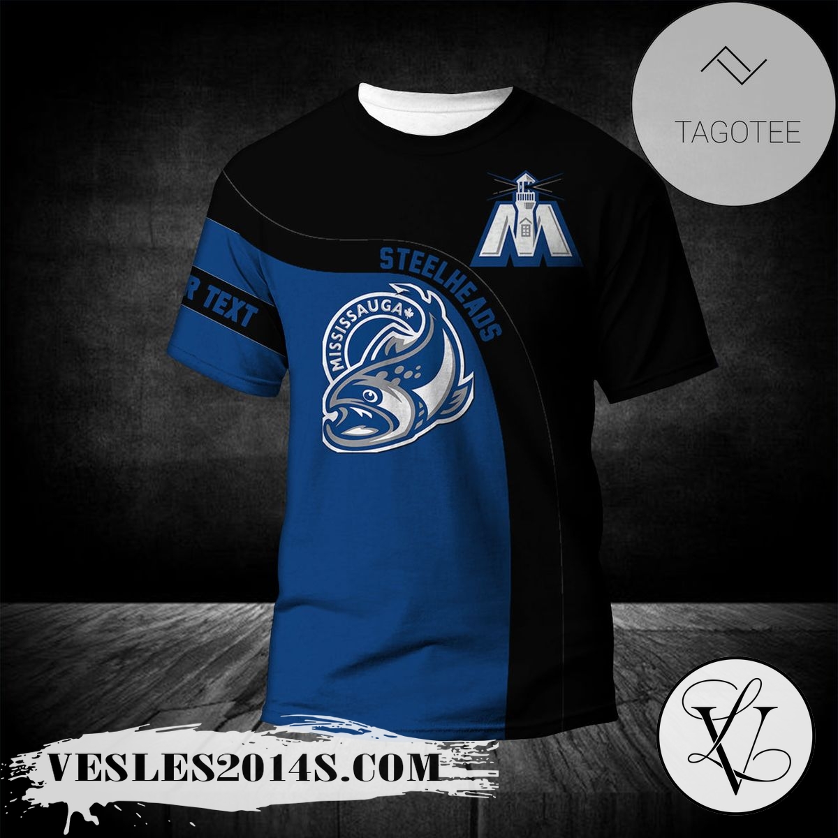 Mississauga Steelheads T-shirt Curve Personalized Custom Text – CA HOCKEY Mississauga Steelheads T-shirt Curve Personalized Custom Text – CA HOCKEY