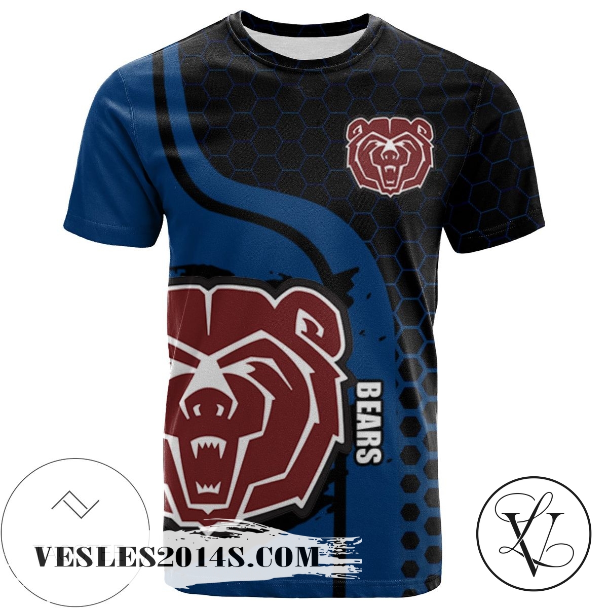 Missouri State Bears All Over Print T-shirt My Team Sport Style – NCAA Missouri State Bears All Over Print T-shirt My Team Sport Style – NCAA