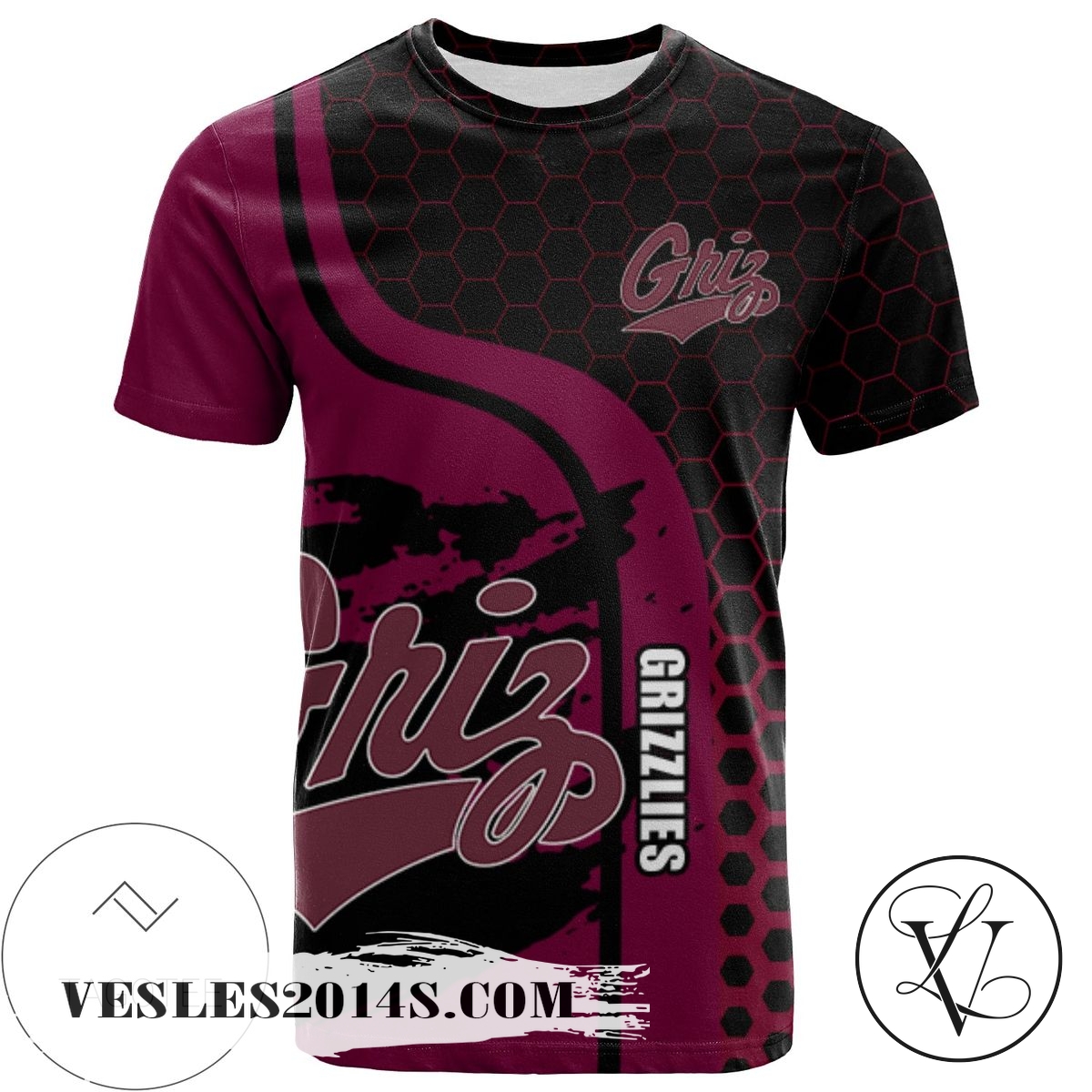 Montana Grizzlies All Over Print T-shirt My Team Sport Style – NCAA Montana Grizzlies All Over Print T-shirt My Team Sport Style – NCAA