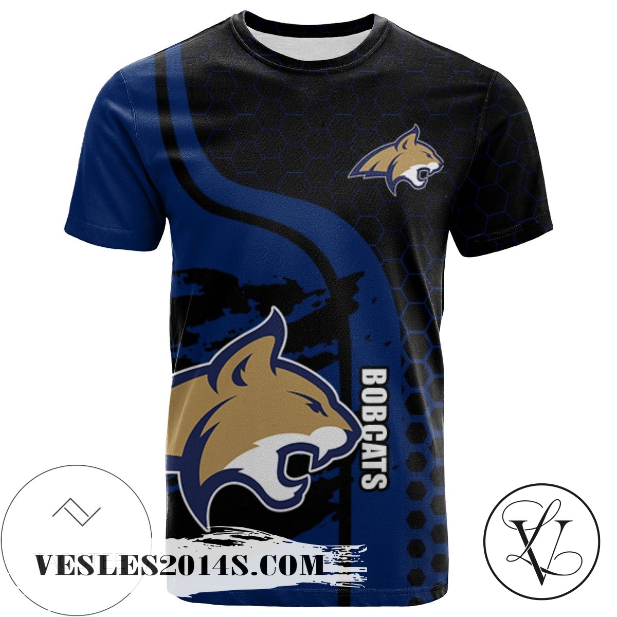 Montana State Bobcats All Over Print T-shirt My Team Sport Style – NCAA Montana State Bobcats All Over Print T-shirt My Team Sport Style – NCAA