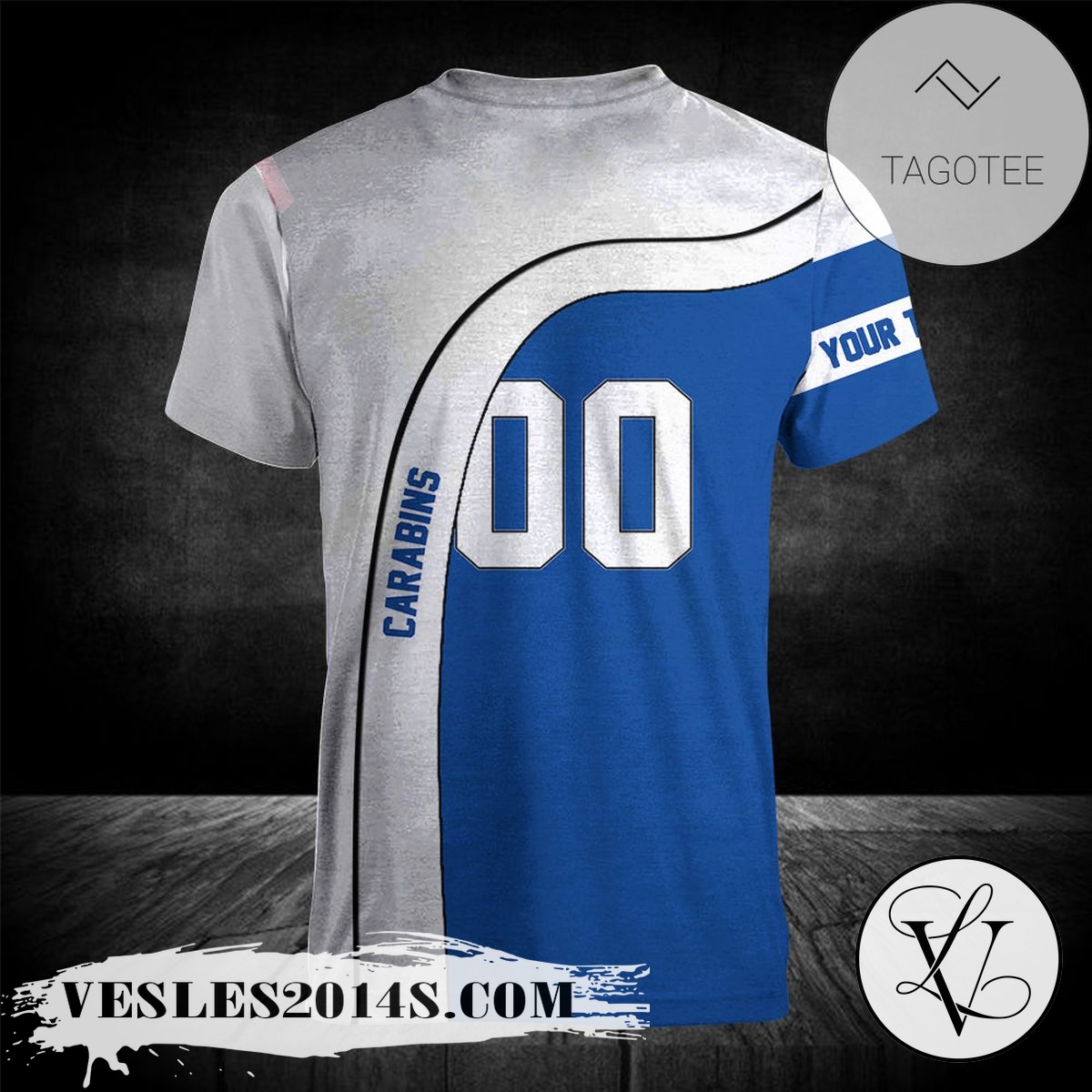 Montreal-Carabins-T-shirt-Curve-Personalized-Custom-Text-–-CA-CIS-1