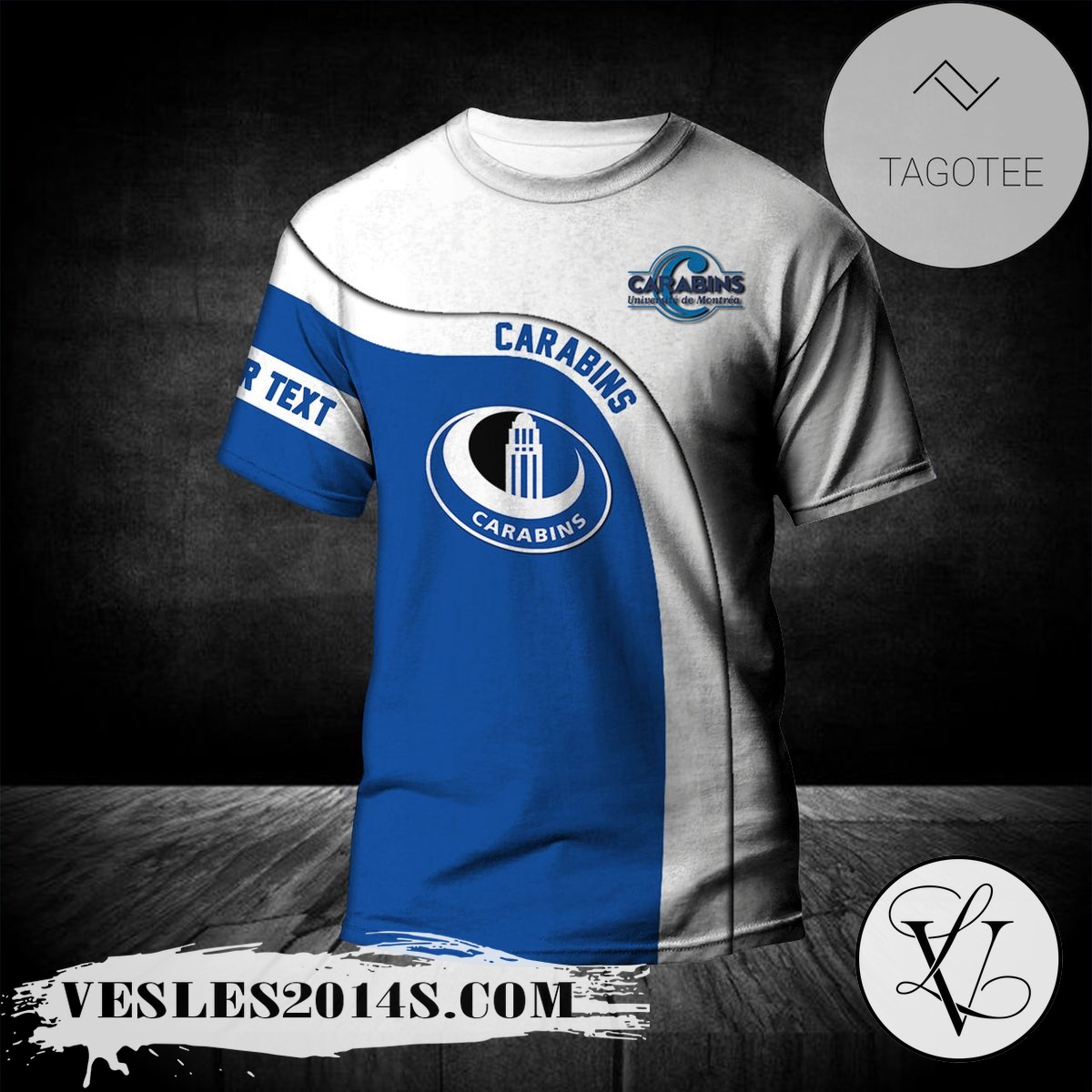 Montreal Carabins T-shirt Curve Personalized Custom Text – CA CIS Montreal Carabins T-shirt Curve Personalized Custom Text – CA CIS