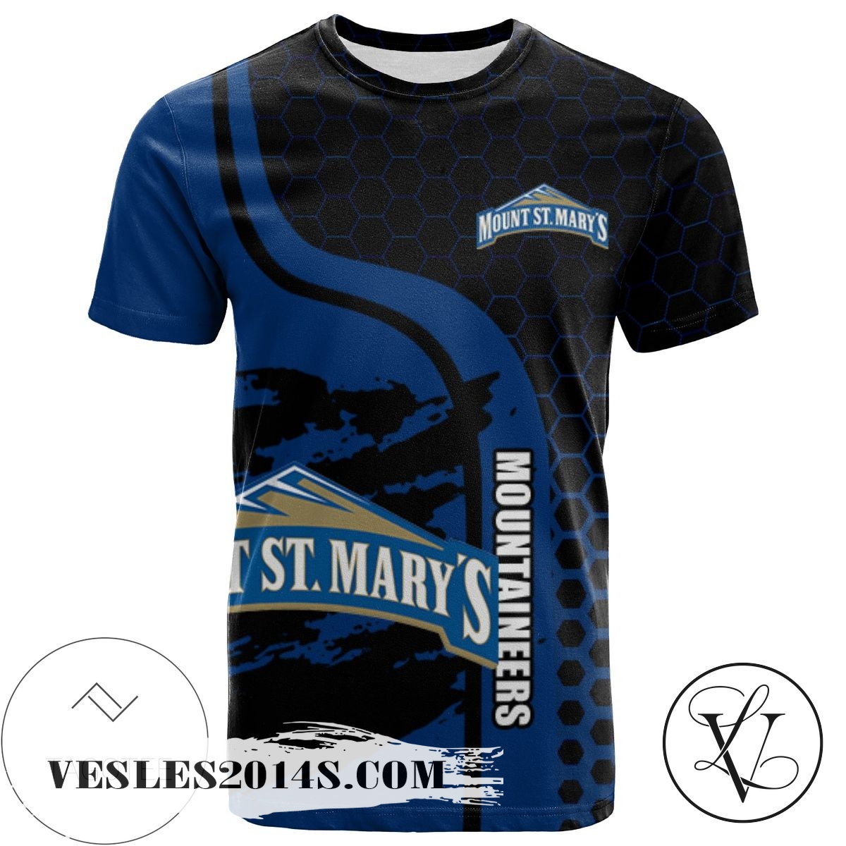 Mount St. Mary’s Mountaineers All Over Print T-shirt My Team Sport Style – NCAA Mount St. Mary’s Mountaineers All Over Print T-shirt My Team Sport Style – NCAA