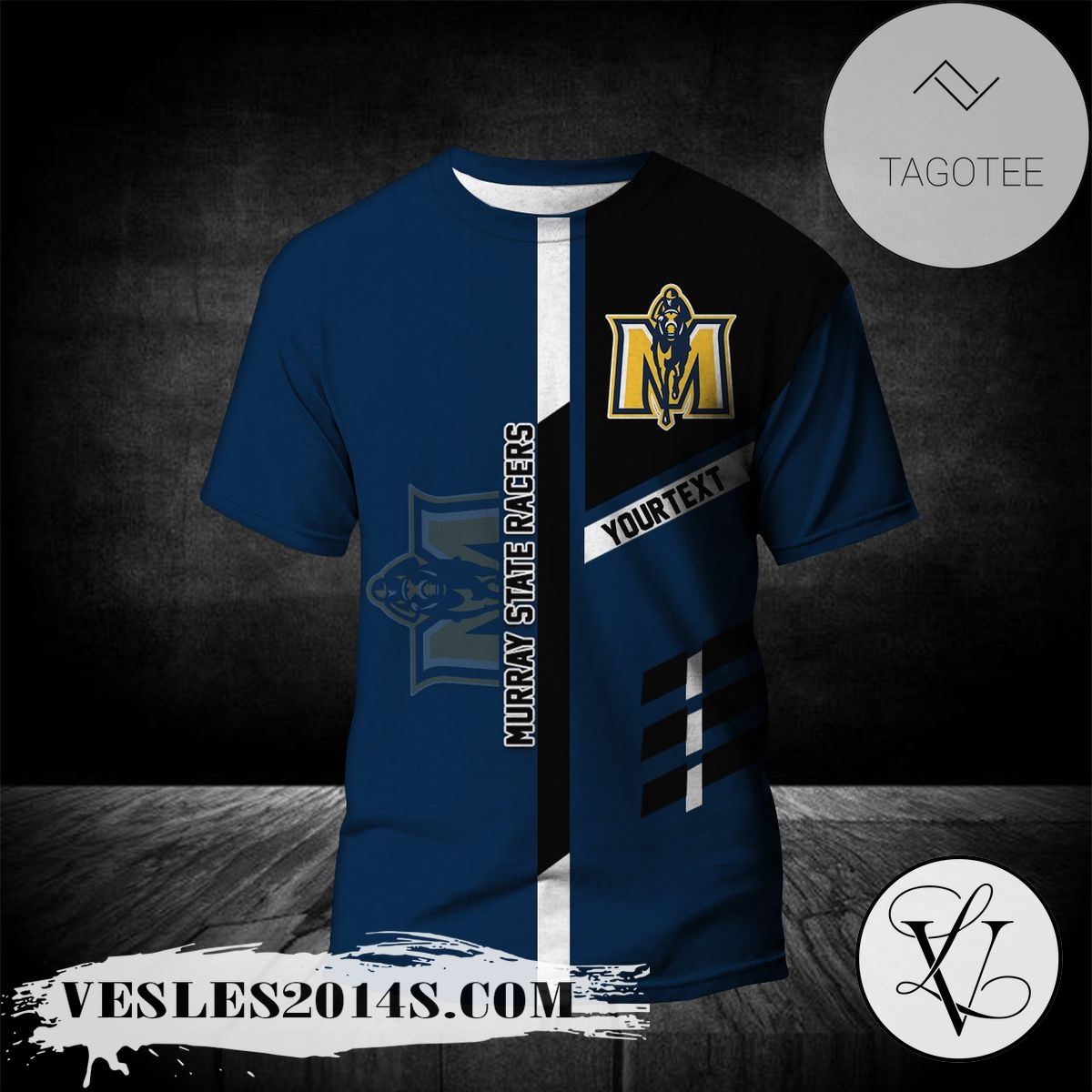 Murray State Racers Personalized Custom Text All Over Print T-shirt – NCAA Murray State Racers Personalized Custom Text All Over Print T-shirt – NCAA