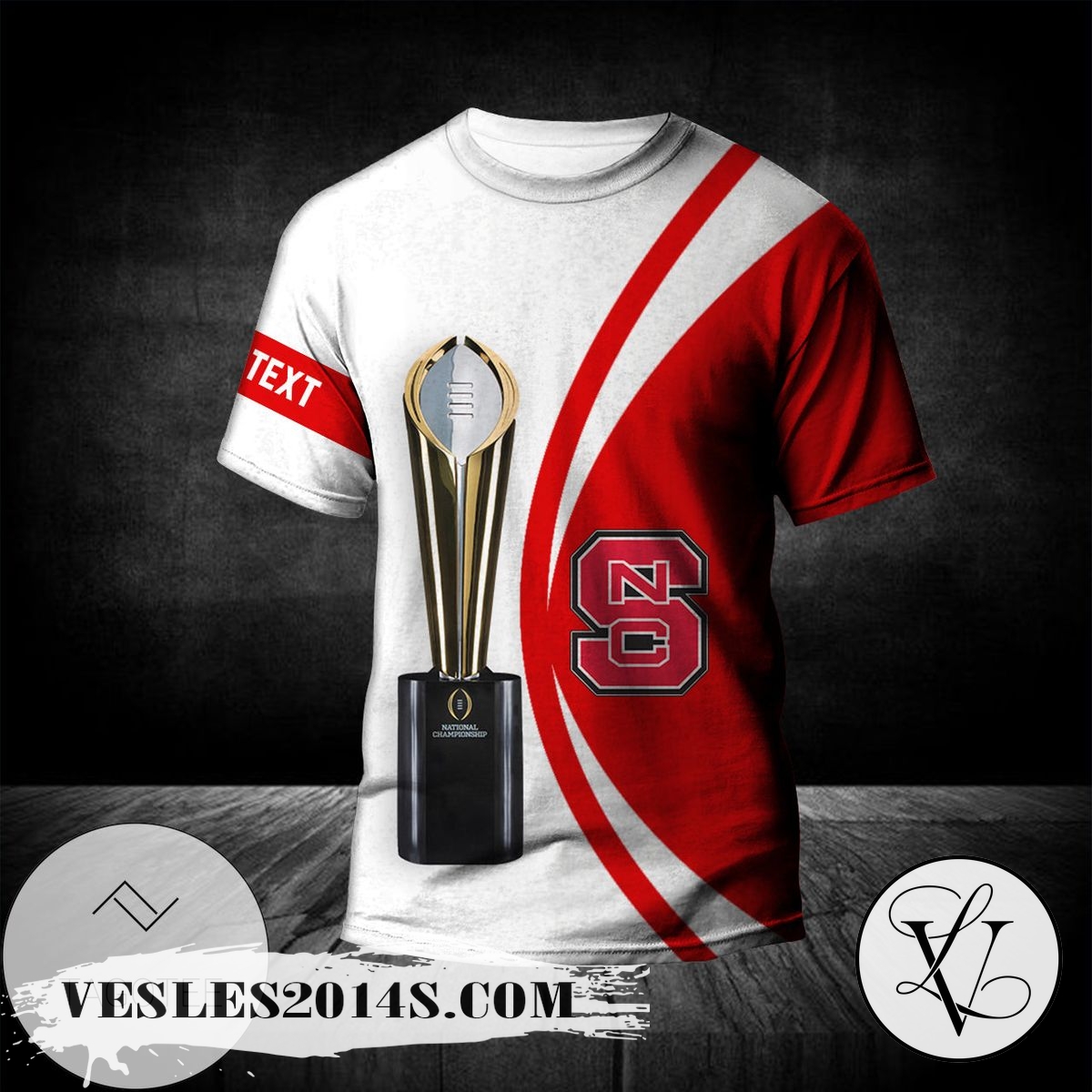NC State Wolfpack All Over Print T-shirt 2022 National Champions Legendary – NCAA NC State Wolfpack All Over Print T-shirt 2022 National Champions Legendary – NCAA