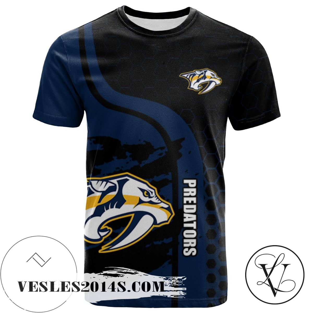 Nashville Predators All Over Print T-shirt My Team Sport Style – NHL Nashville Predators All Over Print T-shirt My Team Sport Style – NHL