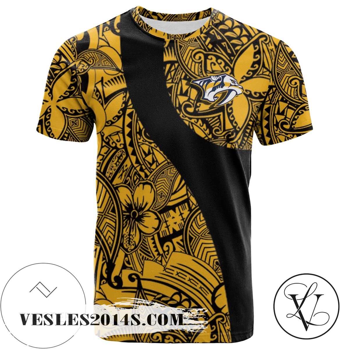 Nashville-Predators-All-Over-Print-T-shirt-Polynesian-–-NHL-1