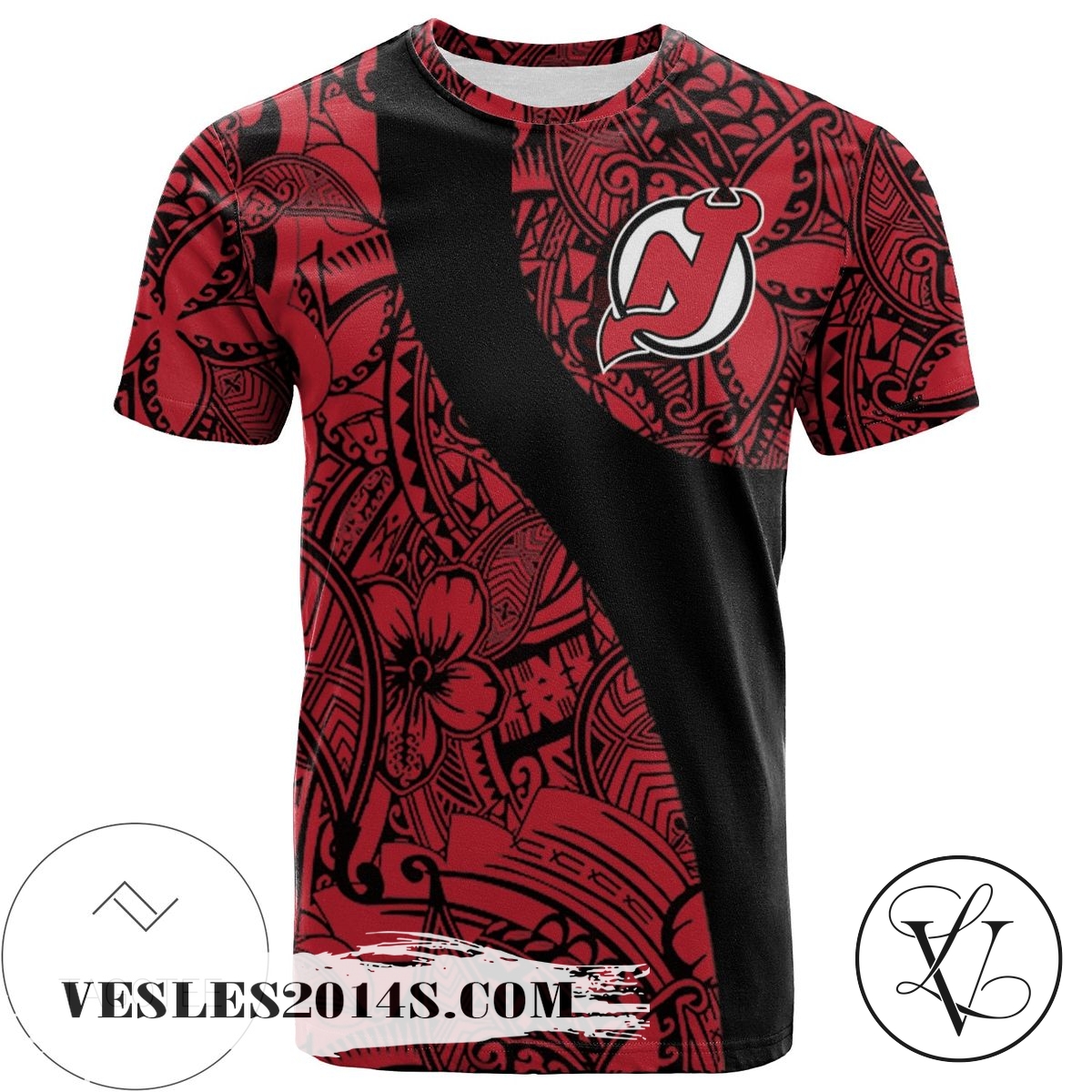 New-Jersey-Devils-All-Over-Print-T-shirt-Polynesian-–-NHL-1