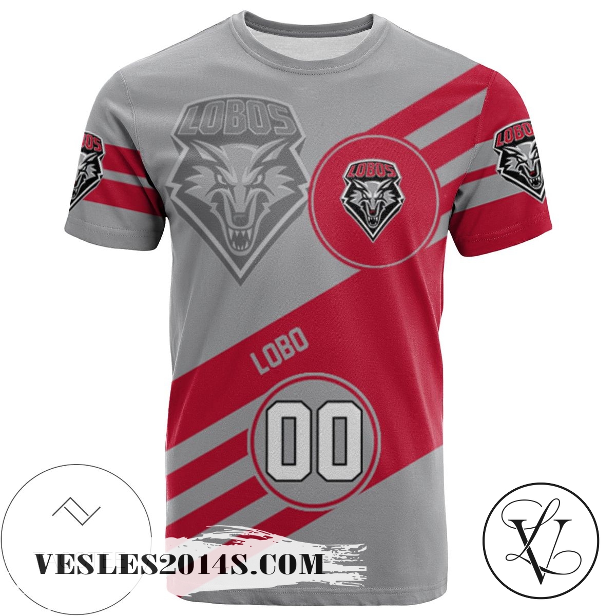 New Mexico Lobos All Over Print T-shirt Sport Style Logo – NCAA New Mexico Lobos All Over Print T-shirt Sport Style Logo – NCAA