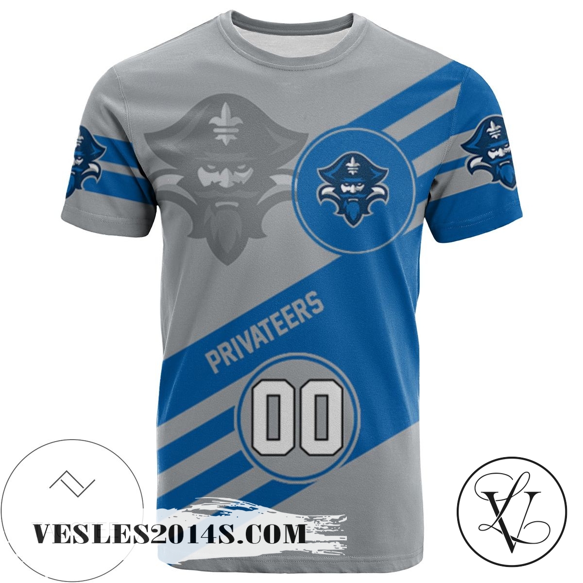 New Orleans Privateers All Over Print T-shirt Sport Style Logo – NCAA New Orleans Privateers All Over Print T-shirt Sport Style Logo – NCAA