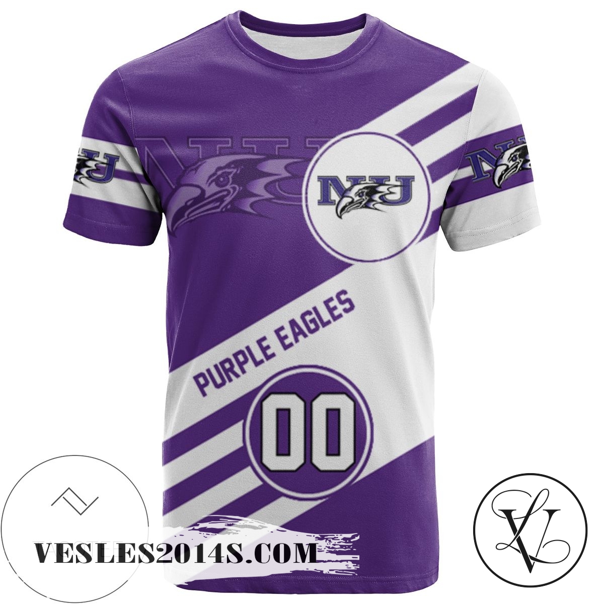 Niagara Purple Eagles All Over Print T-shirt Sport Style Logo – NCAA Niagara Purple Eagles All Over Print T-shirt Sport Style Logo – NCAA