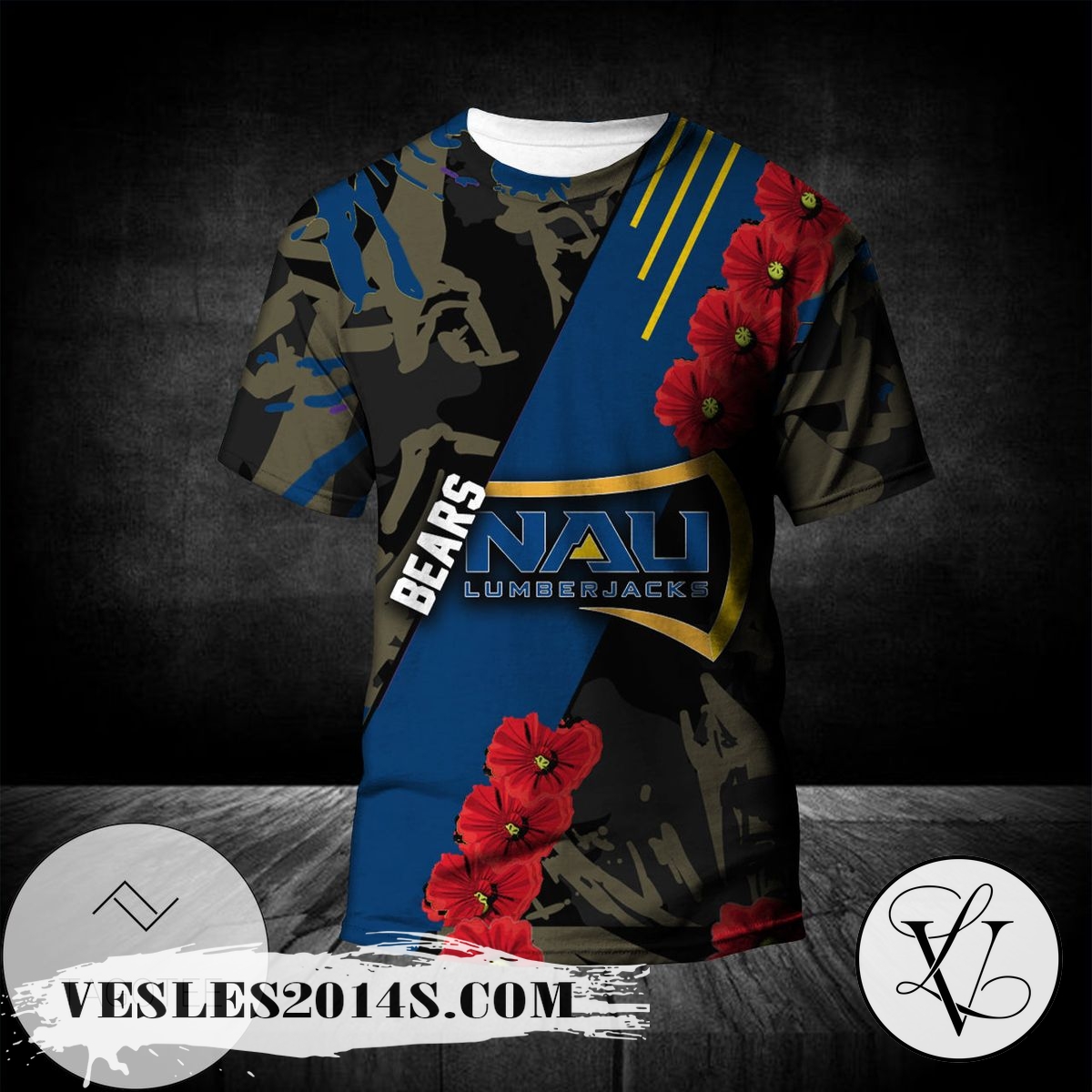 Northern-Colorado-Bears-All-Over-Print-T-shirt-Sport-Style-Keep-Go-on-–-NCAA-1