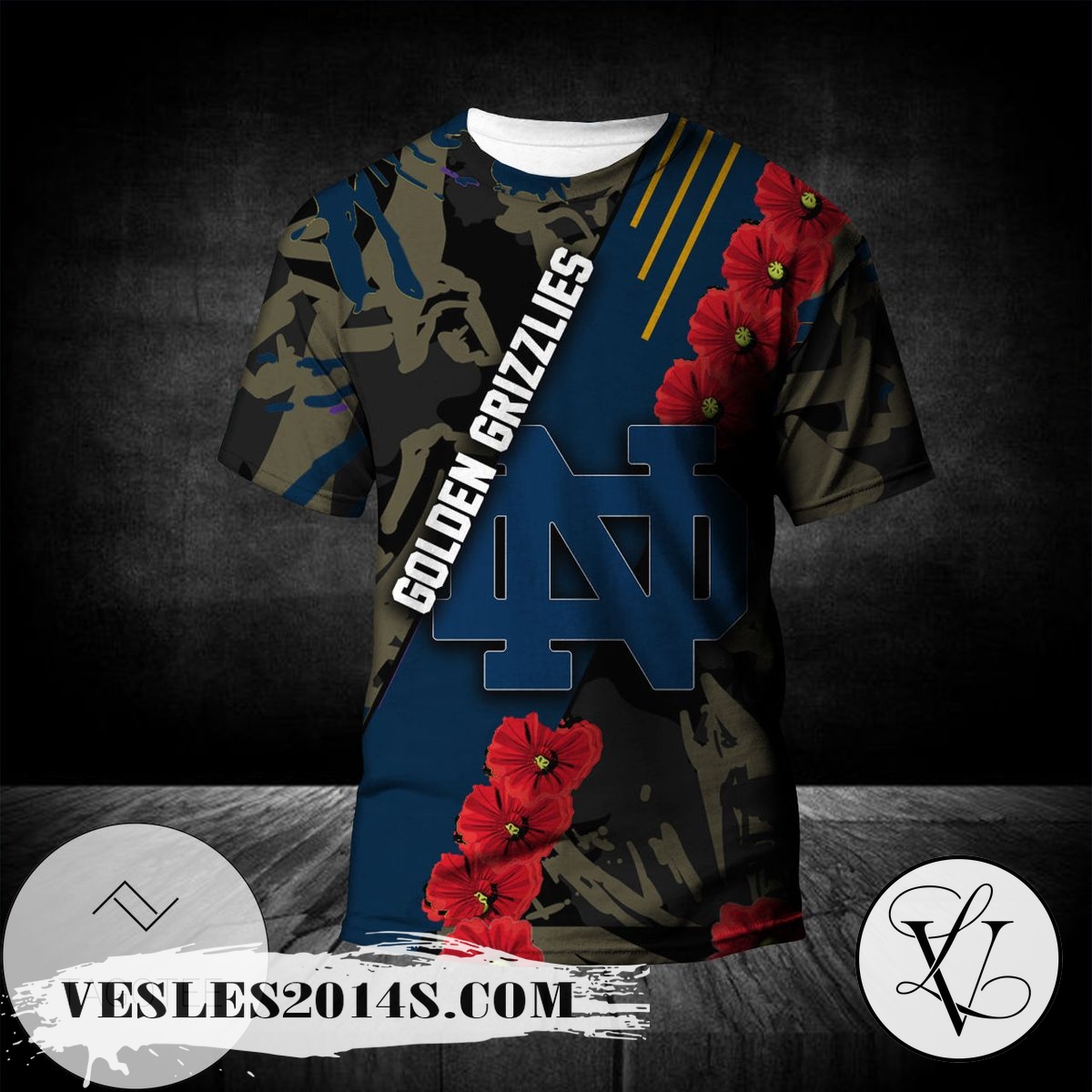 Oakland-Golden-Grizzlies-All-Over-Print-T-shirt-Sport-Style-Keep-Go-On-–-NCAA-1