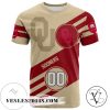 Oklahoma Sooners All Over Print T-shirt Sport Style Logo – NCAA