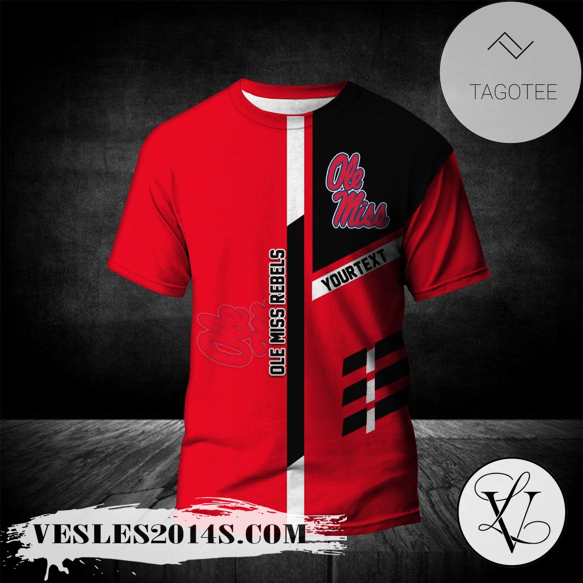 Ole Miss Rebels Personalized Custom Text All Over Print T-shirt – NCAA Ole Miss Rebels Personalized Custom Text All Over Print T-shirt – NCAA