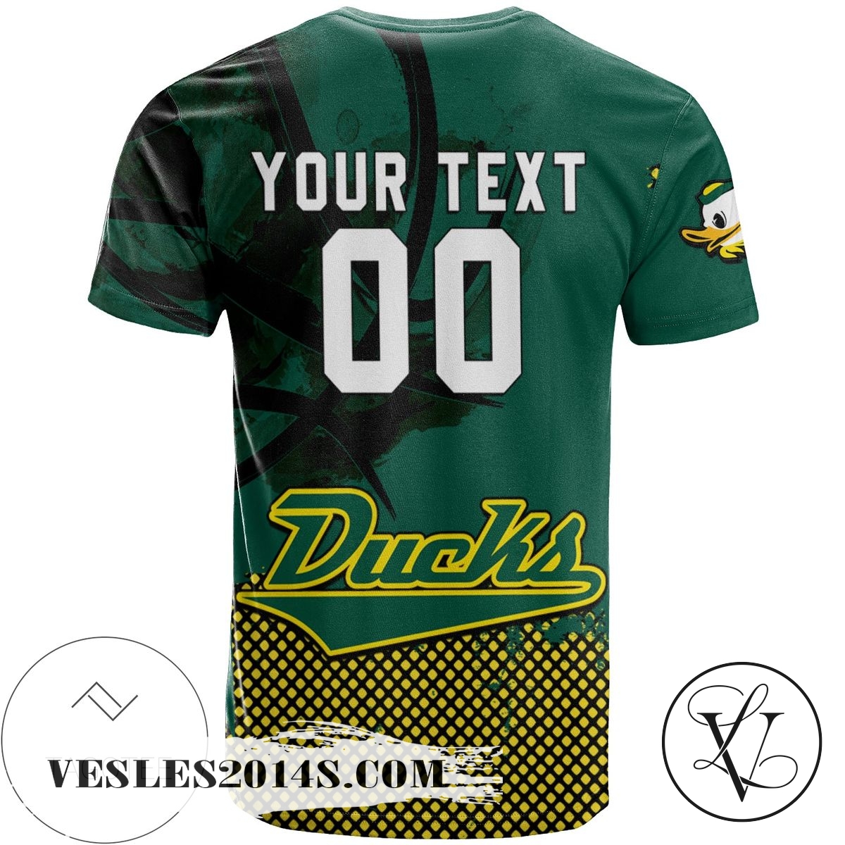 Oregon-Ducks-All-Over-Print-T-shirt-Mens-Basketball-Net-Grunge-Pattern-–-NCAA-1