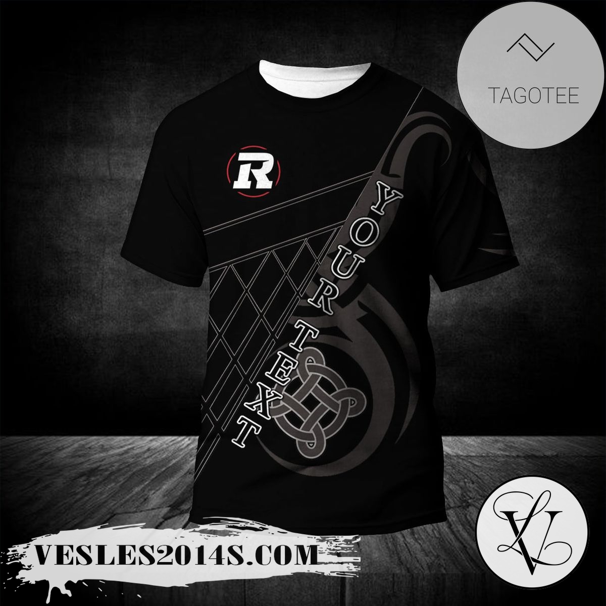 Ottawa RedBlacks T-Shirt Celtic Custom Text – CA FOOTBALL Ottawa RedBlacks T-Shirt Celtic Custom Text – CA FOOTBALL