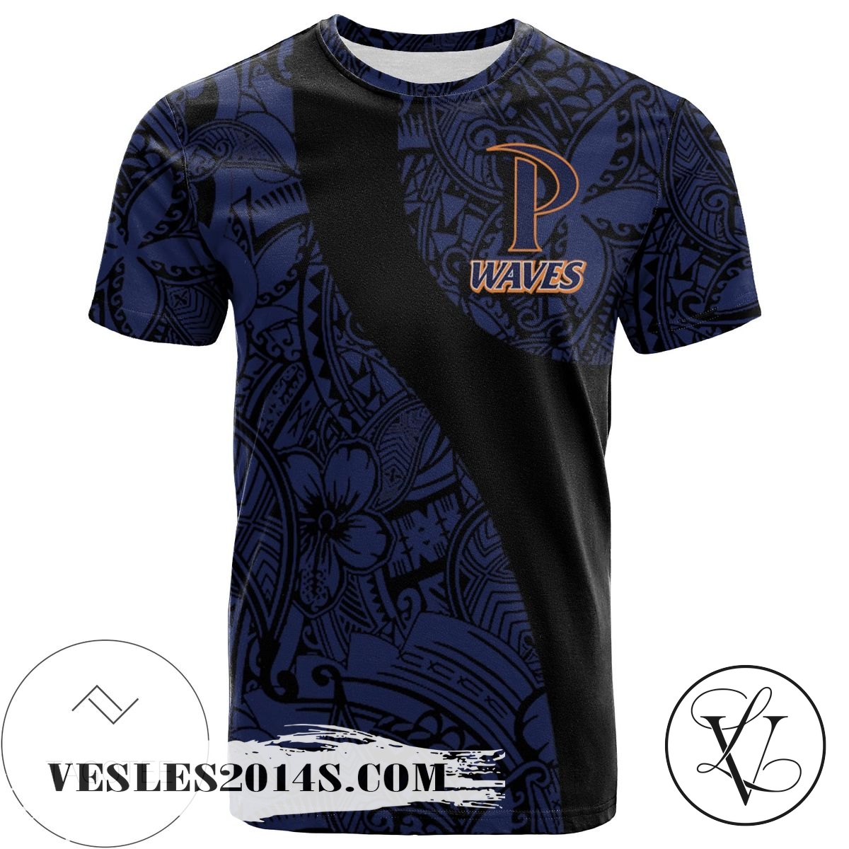 Pepperdine Waves All Over Print T-shirt Polynesian – NCAA Pepperdine Waves All Over Print T-shirt Polynesian – NCAA