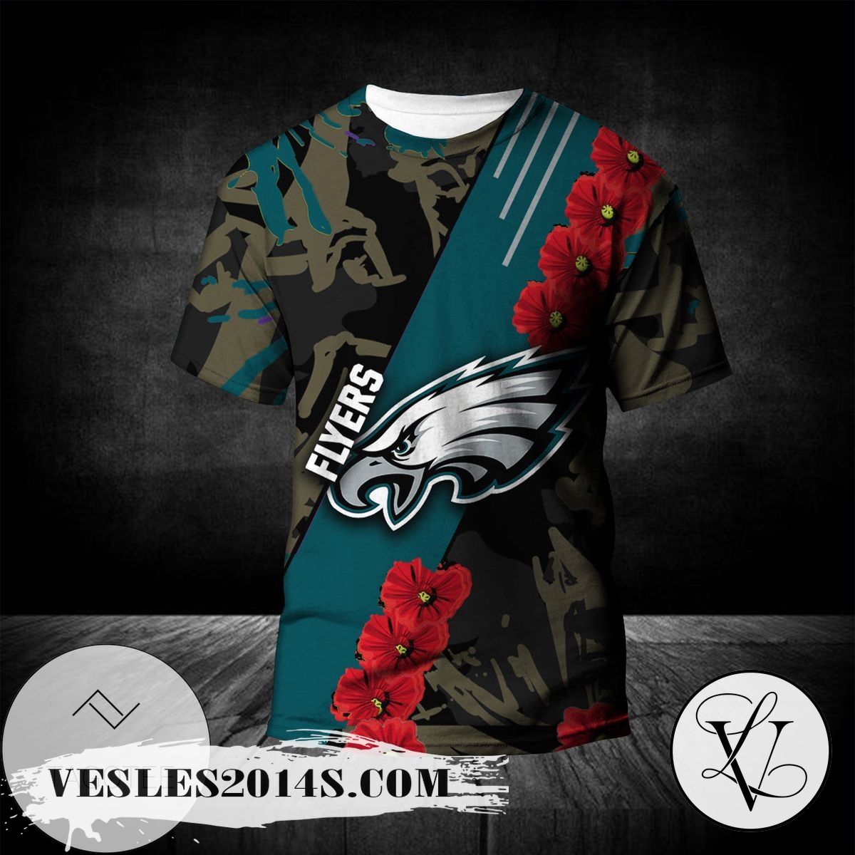 Philadelphia Flyers All Over Print T-shirt Sport Style Keep Go on – NHL Philadelphia Flyers All Over Print T-shirt Sport Style Keep Go on – NHL