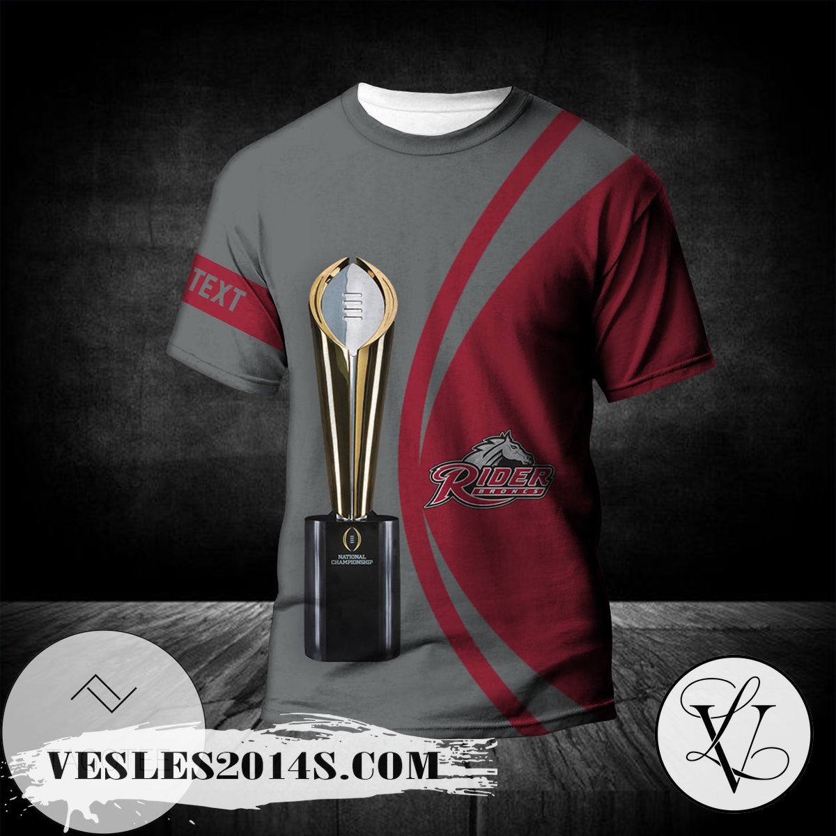Rider Broncs All Over Print T-shirt 2022 National Champions Legendary – NCAA Rider Broncs All Over Print T-shirt 2022 National Champions Legendary – NCAA
