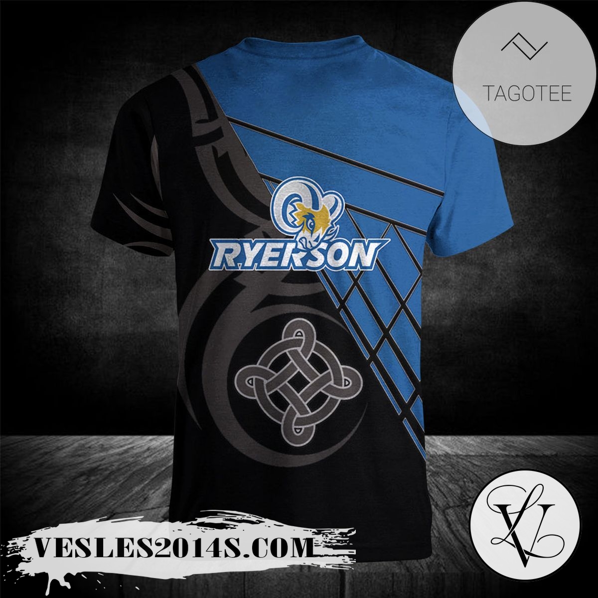 Ryerson-Rams-T-Shirt-Celtic-Custom-Text-–-CA-CIS-1