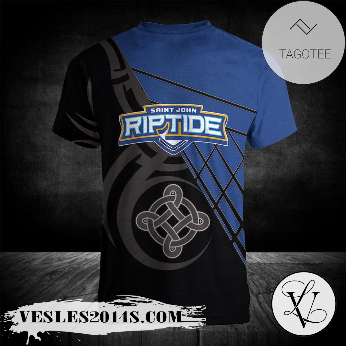 Saint-John-Riptide-T-Shirt-Celtic-Custom-Text-–-CA-BASKETBALL-1