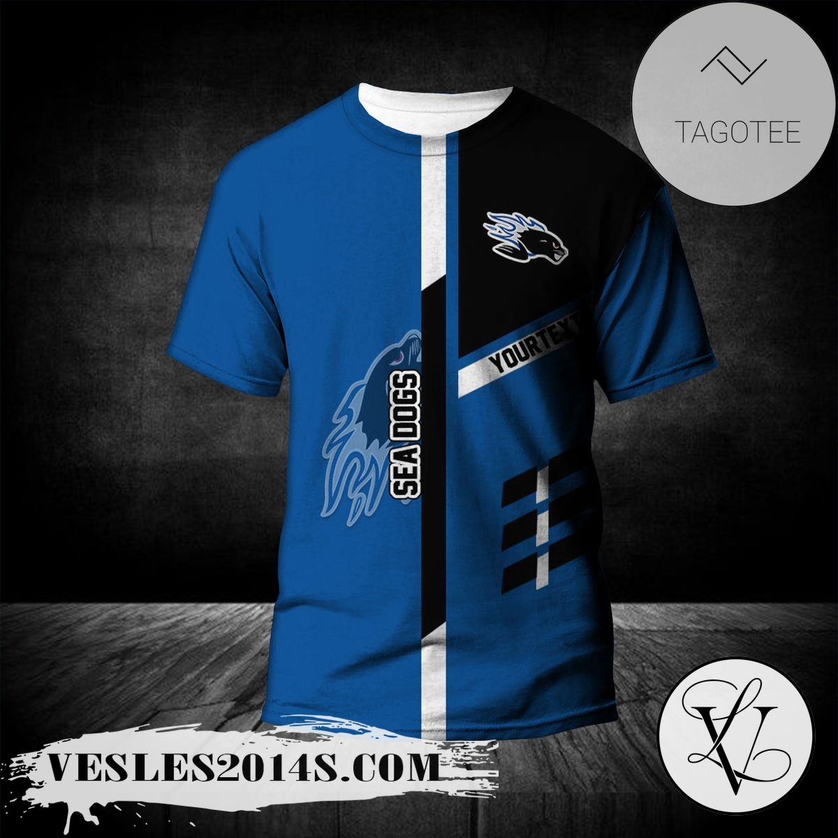 Saint John Sea Dogs T-Shirt Personalized Custom Text – CA HOCKEY Saint John Sea Dogs T-Shirt Personalized Custom Text – CA HOCKEY