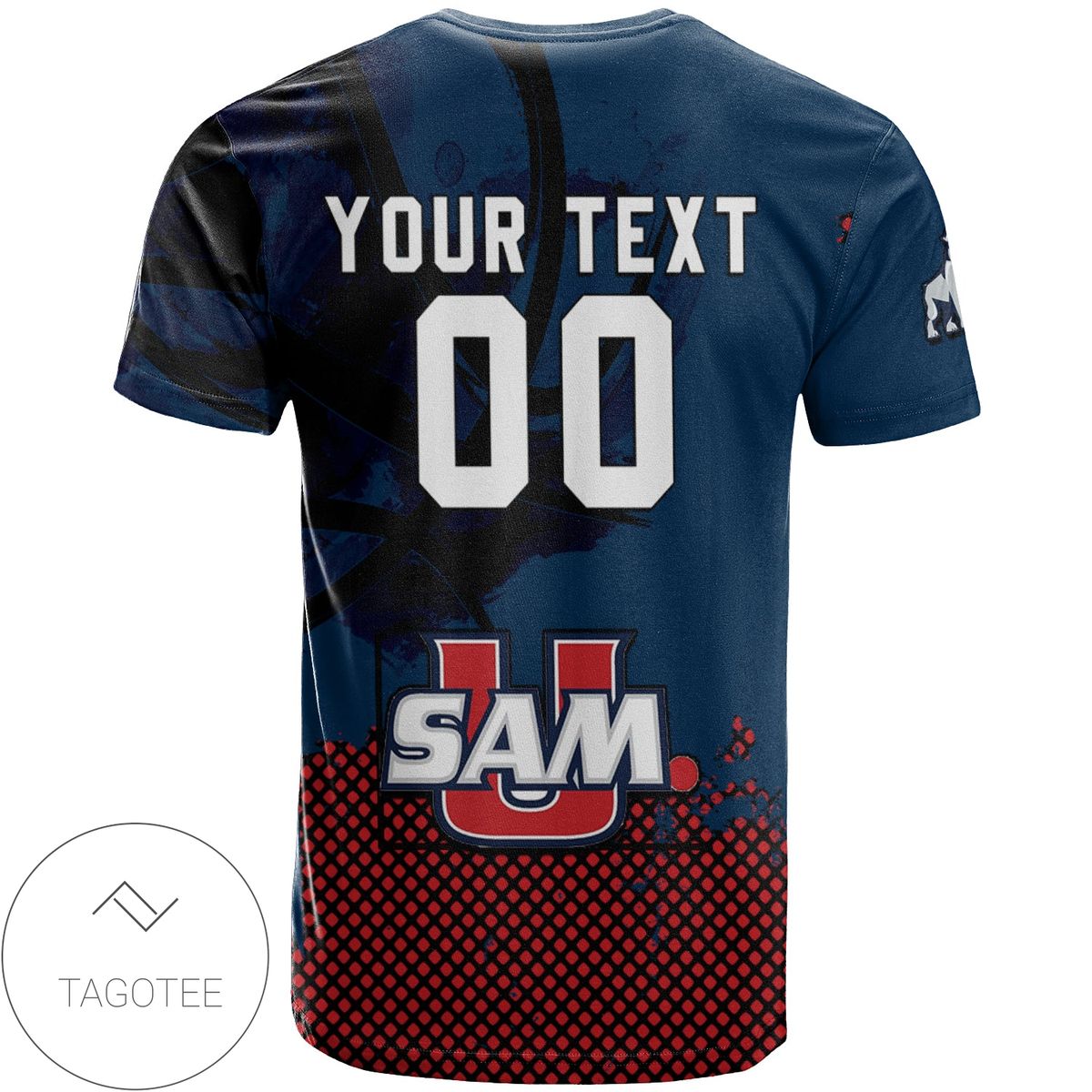 Samford-Bulldogs-All-Over-Print-T-shirt-Mens-Basketball-Net-Grunge-Pattern-–-NCAA-1