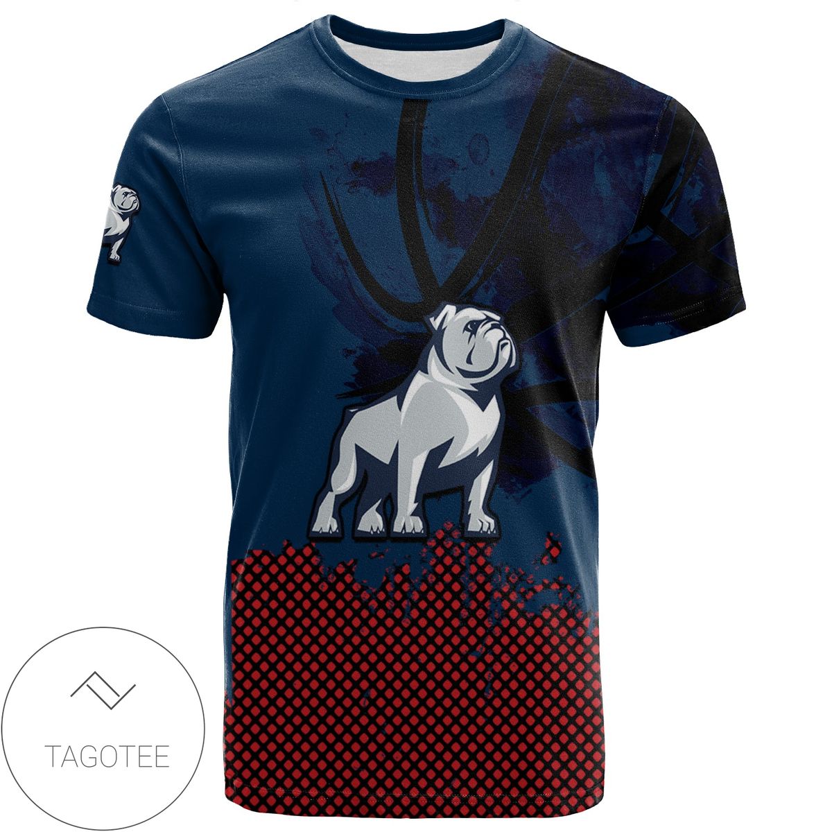 Samford Bulldogs All Over Print T-shirt Men’s Basketball Net Grunge Pattern – NCAA Samford Bulldogs All Over Print T-shirt Men’s Basketball Net Grunge Pattern – NCAA