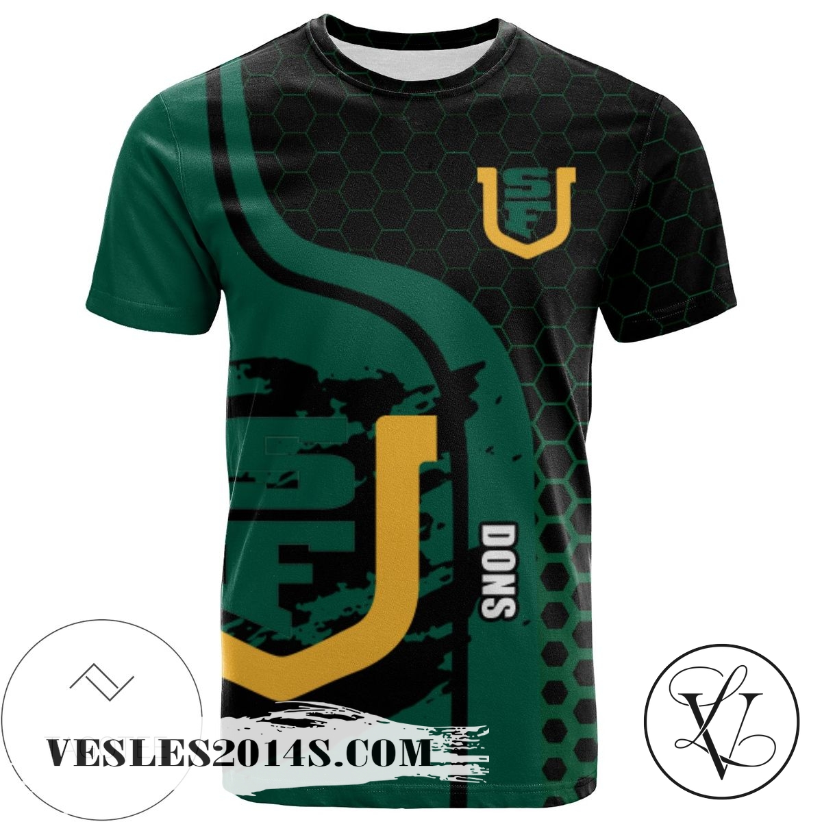 San Francisco Dons All Over Print T-shirt My Team Sport Style – NCAA San Francisco Dons All Over Print T-shirt My Team Sport Style – NCAA