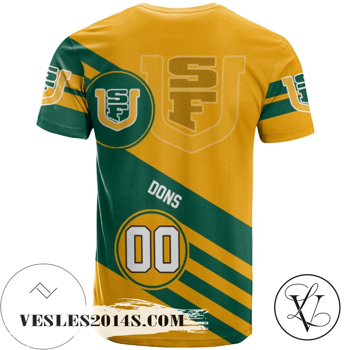 San-Francisco-Dons-All-Over-Print-T-shirt-Sport-Style-Logo-–-NCAA-1