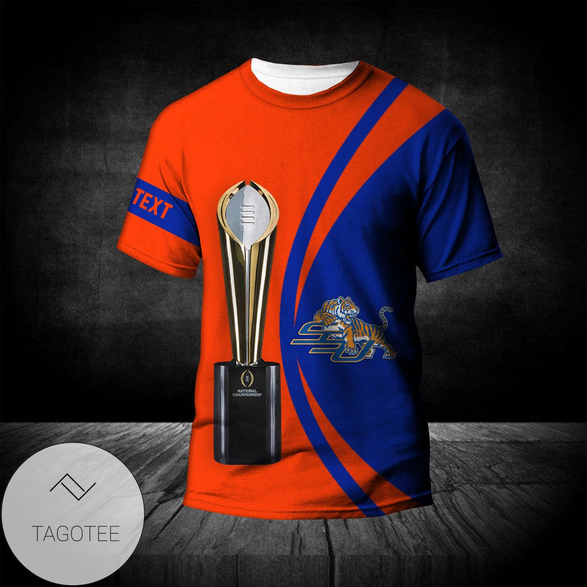 Savannah State Tigers All Over Print T-shirt 2022 National Champions Legendary – NCAA Savannah State Tigers All Over Print T-shirt 2022 National Champions Legendary – NCAA