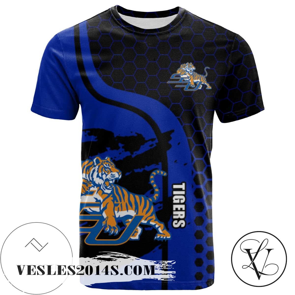 Savannah State Tigers All Over Print T-shirt My Team Sport Style – NCAA Savannah State Tigers All Over Print T-shirt My Team Sport Style – NCAA