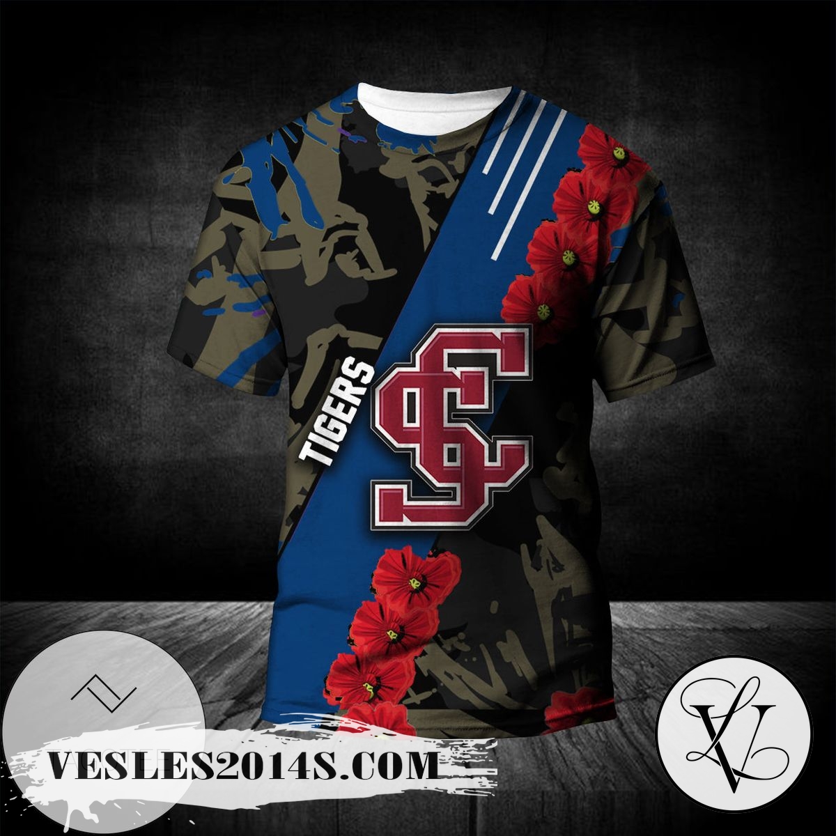 Savannah-State-Tigers-All-Over-Print-T-shirt-Sport-Style-Keep-Go-On-–-NCAA-1