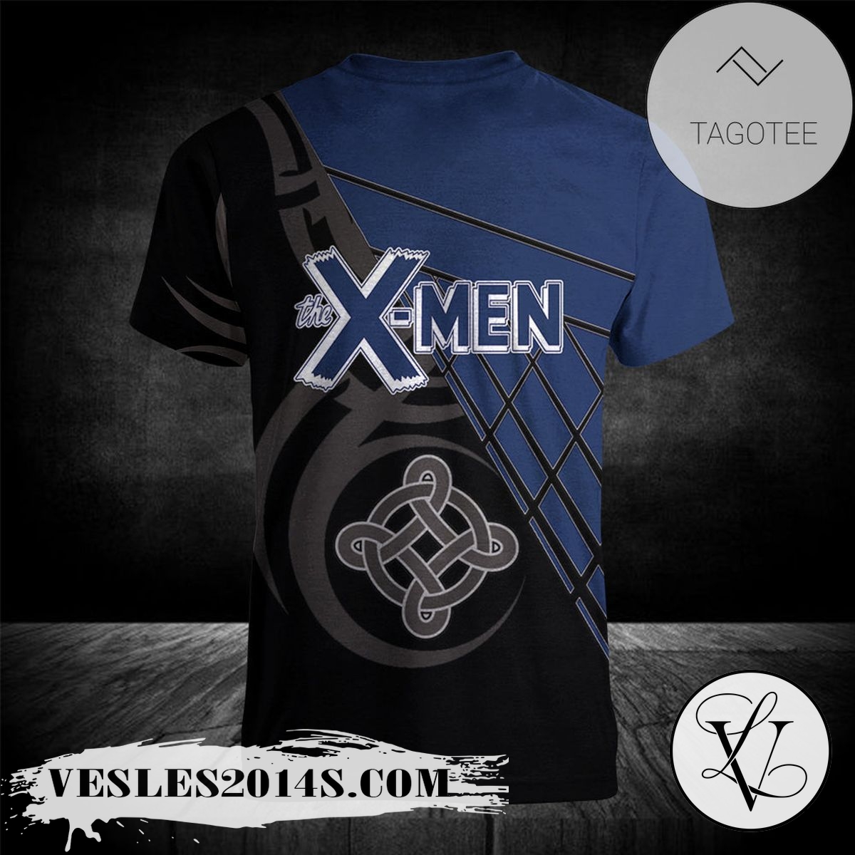 St.-Francis-Xavier-X-Men-T-Shirt-Celtic-Custom-Text-–-CA-CIS-1