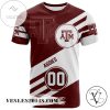 Texas A&M Aggies All Over Print T-shirt Sport Style Logo – NCAA