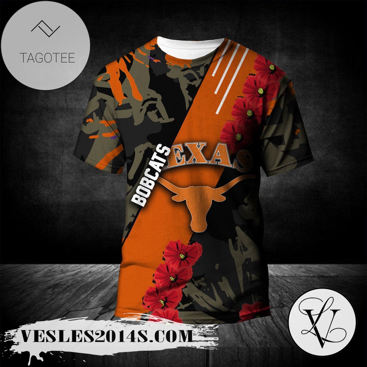 Texas-State-Bobcats-All-Over-Print-T-shirt-Sport-Style-Keep-Go-on-–-NCAA-1