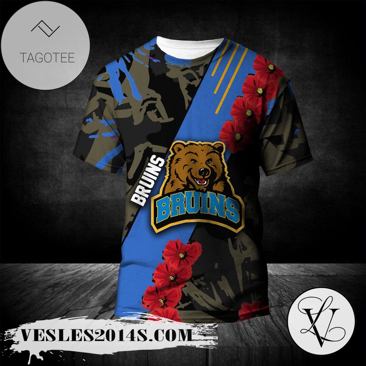 UCLA-Bruins-All-Over-Print-T-shirt-Sport-Style-Keep-Go-On-–-NCAA-1