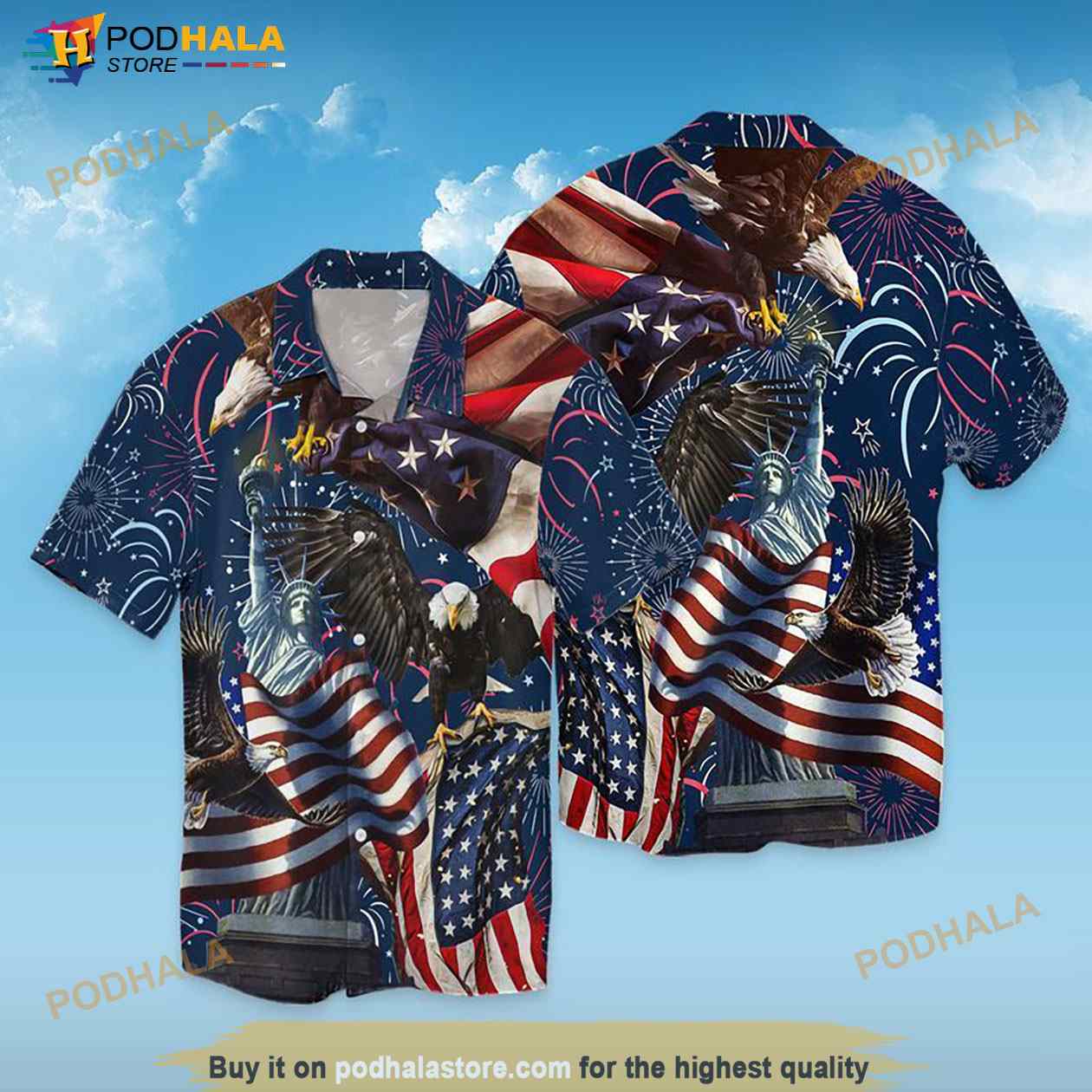 4th-Of-July-American-Eagle-Statue-Of-Liberty-Hawaiian-Shirt.jpg