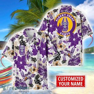 Albany Great Danes Aloha 3D Hawaiian Shirt Flower Sport Team Beach Shirt Custom Name