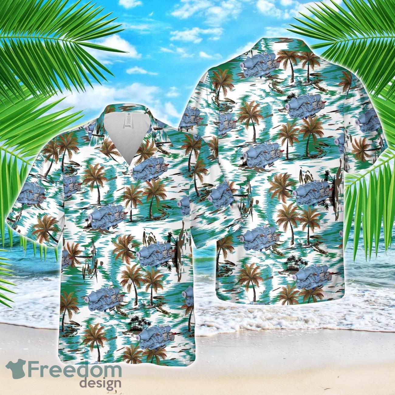 Allison M250 Turboprop Hawaiian Shirt Summer Beach Shirt Allison M250 Turboprop Hawaiian Shirt Summer Beach Shirt