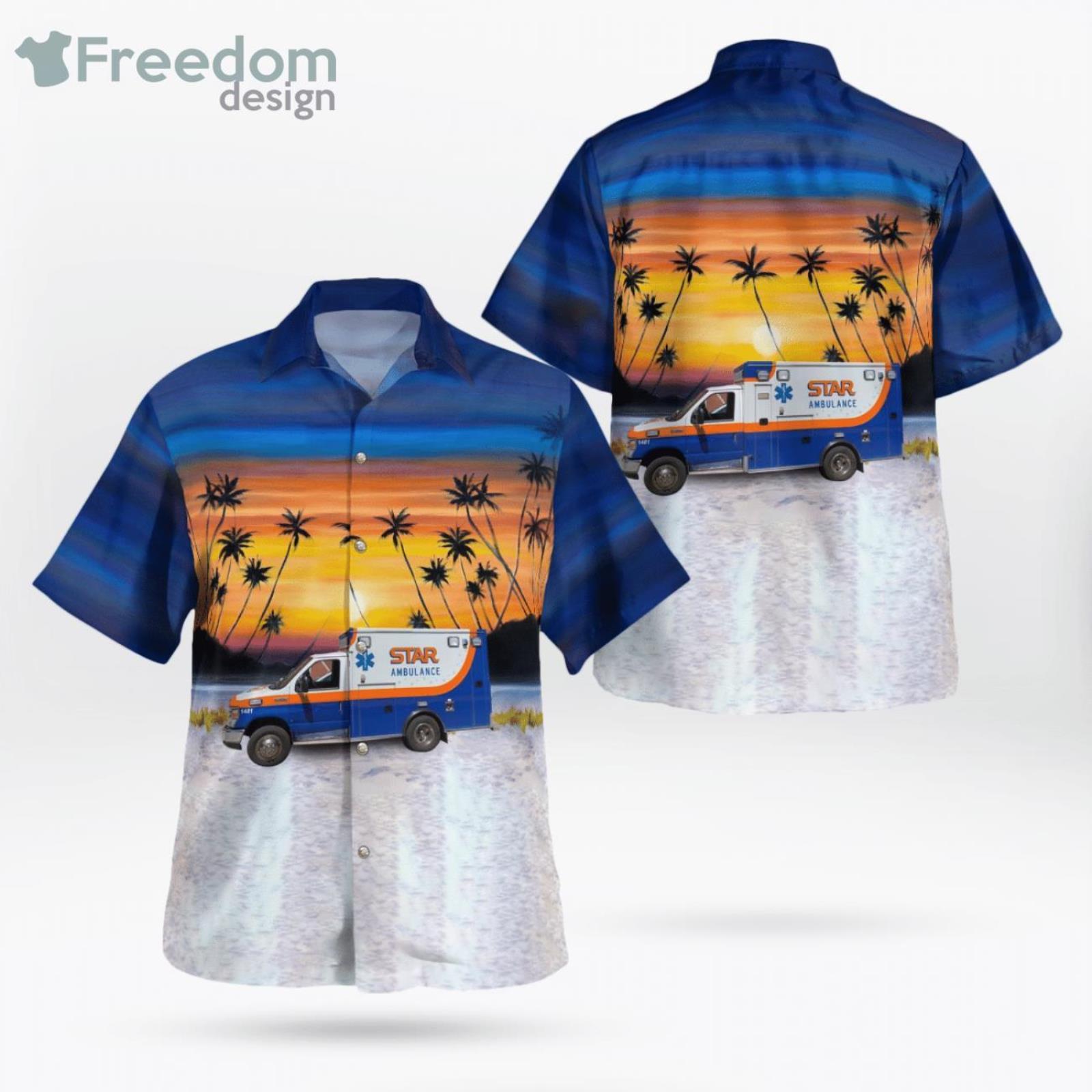 Ambulance Service Crawfordsville Indiana Ambulance Hawaiian Shirt Ambulance Service Crawfordsville Indiana Ambulance Hawaiian Shirt