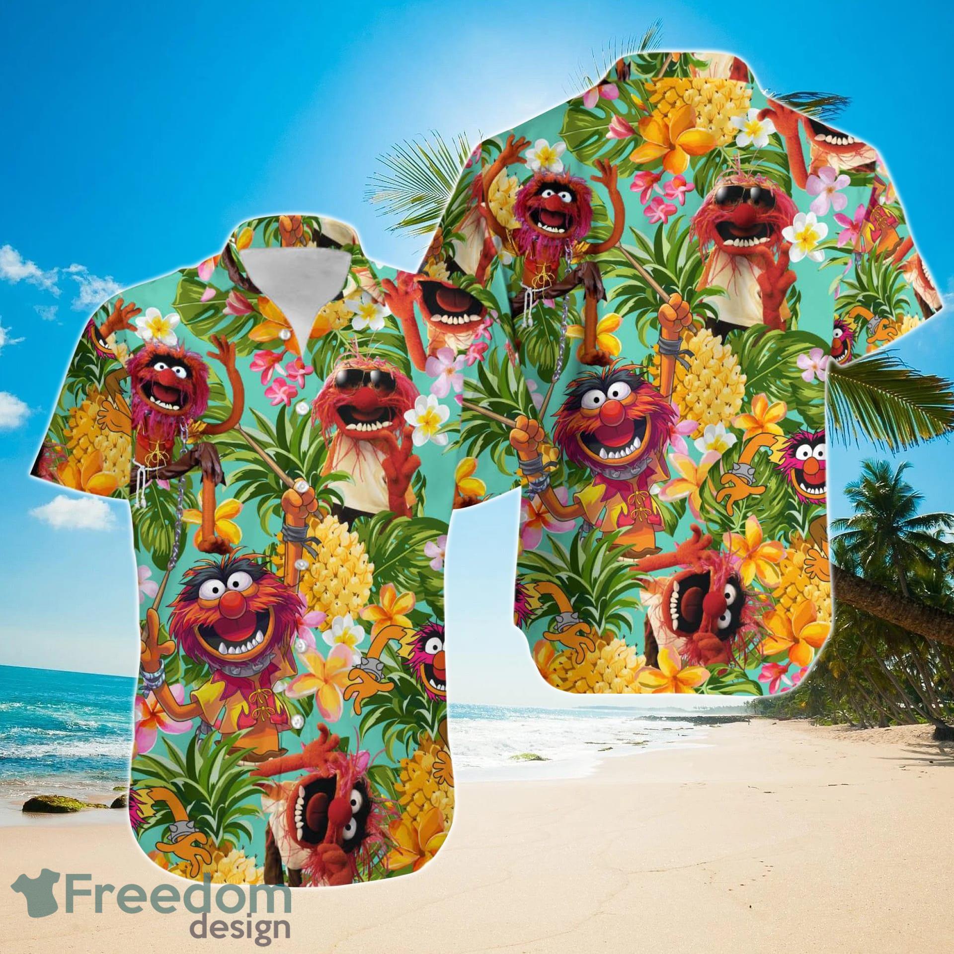 Animal Muppet Pineapple Tropical Hawaiian Shirt For Men And Women Animal Muppet Pineapple Tropical Hawaiian Shirt For Men And Women