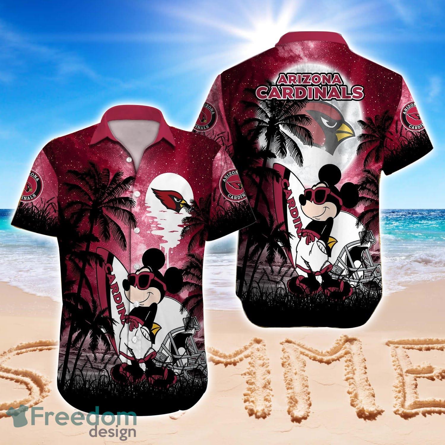 Arizona Cardinals NFL Team Logo Baby Yoda Hawaiian Shirt Arizona Cardinals NFL Team Logo Baby Yoda Hawaiian Shirt