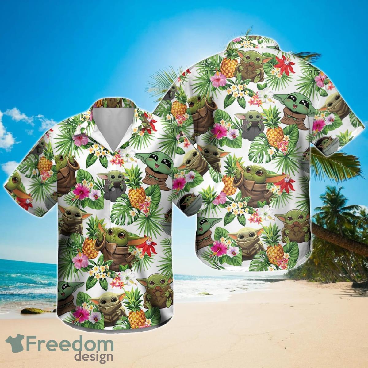 Baby Yoda Tropical Yoda Hawaii Shirt For Men And Women Baby Yoda Tropical Yoda Hawaii Shirt For Men And Women